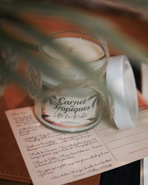 Bougie Lettre d'un été oublié